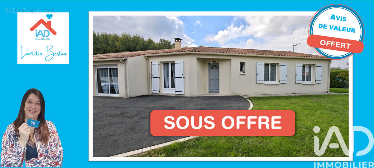 Photo 1 - Maison à GRANZAY-GRIPT