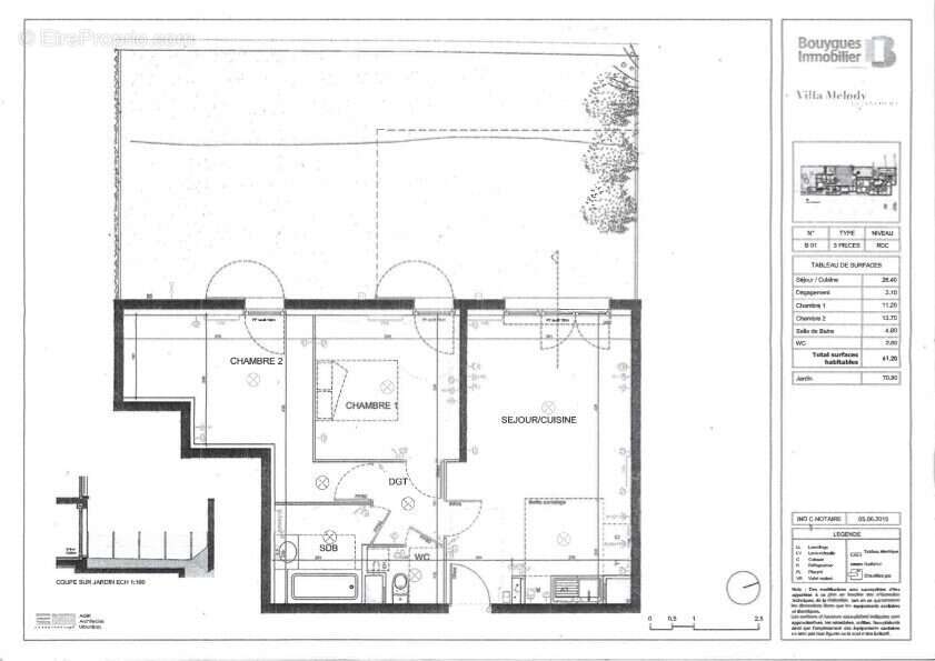 Appartement à GUYANCOURT