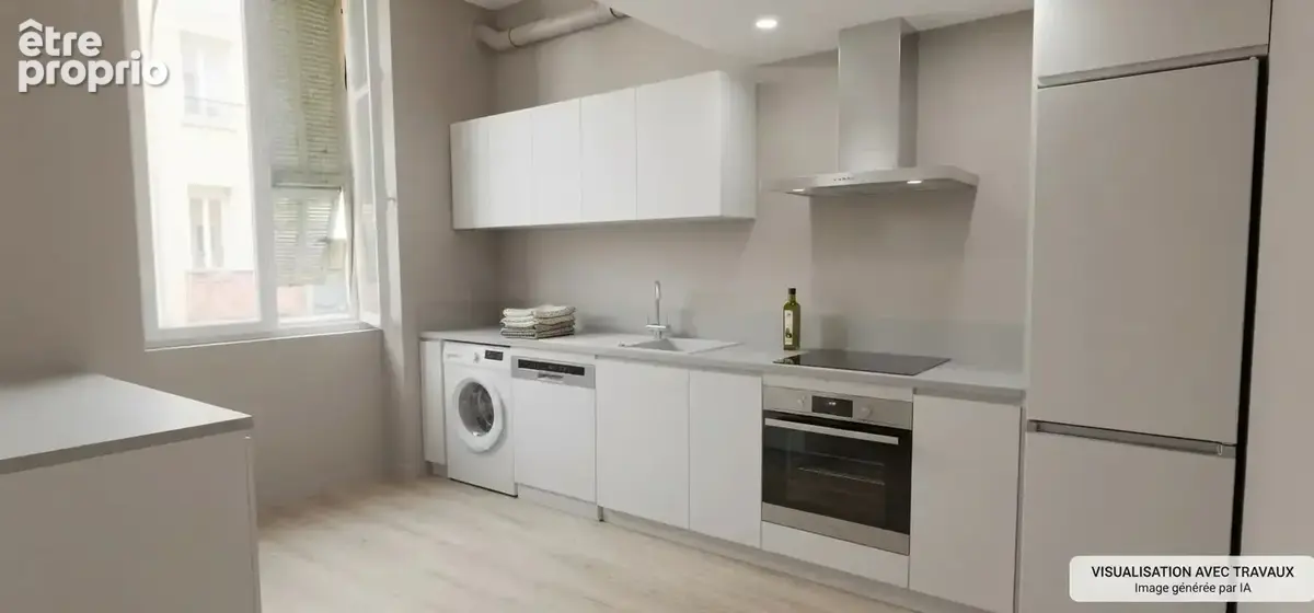 3 pièces 56 m² – 3,45 m de hauteur sous plafond – centre ville menton - photo 4