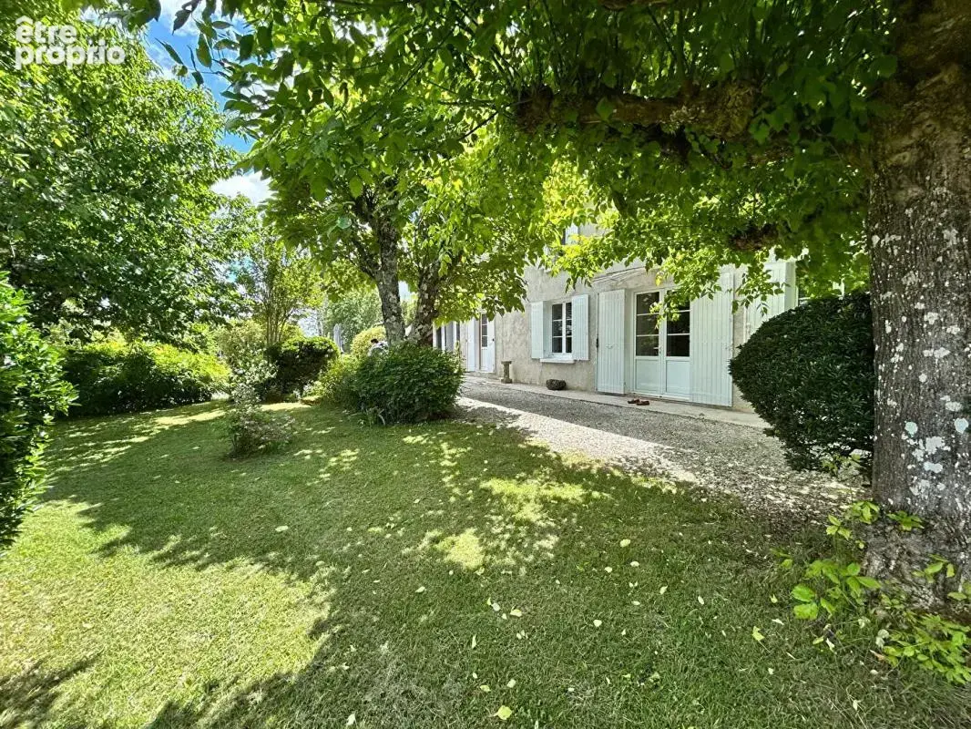 A 15 mn de Blaye - Au calme belle Girondine de village en pierre rénovée - 1970m2 habitables -7P- 4 Chambres -  1920 m2 de Terra - photo 2