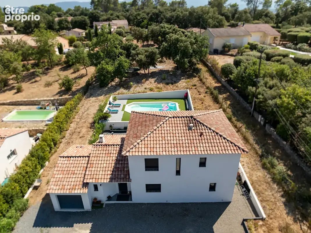 A VENDRE en EXCLUSIVITÉ à VIDAUBAN Maison contemporaine de 138m²  5 chambres  GARAGE  sur 1400m2 de terrain - photo 24