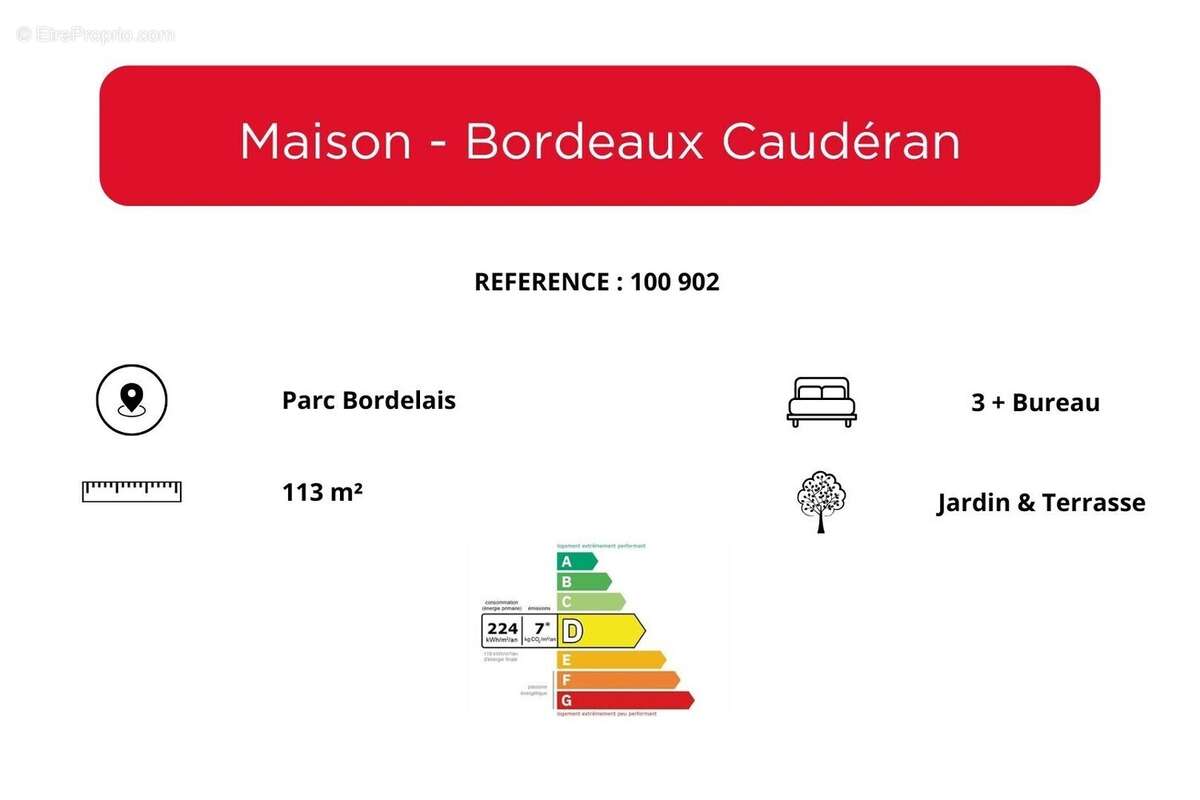 Maison à BORDEAUX