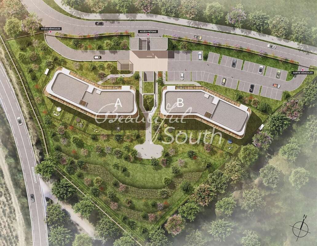 Appartement t2 avec parking et exterieurs, lac villeneuve de la raho - photo 6