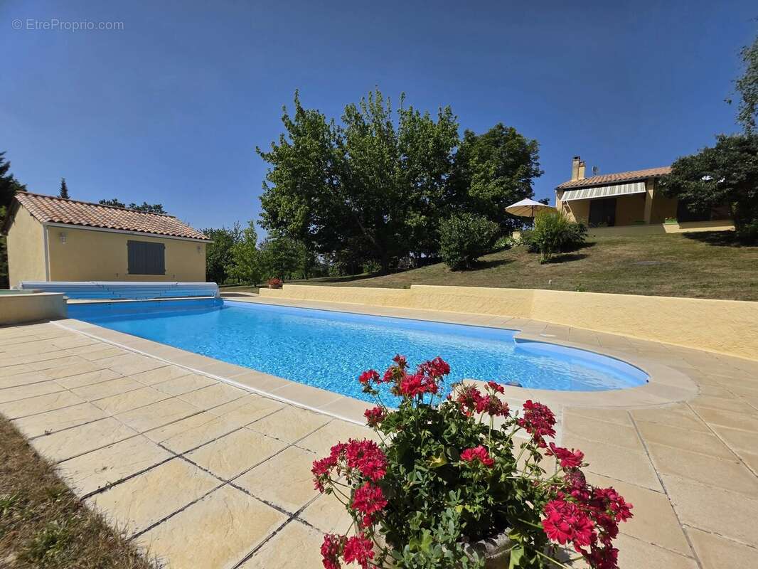 Maison et piscine, situées dans un environnement boisé et calme près d'Eymet - photo 8