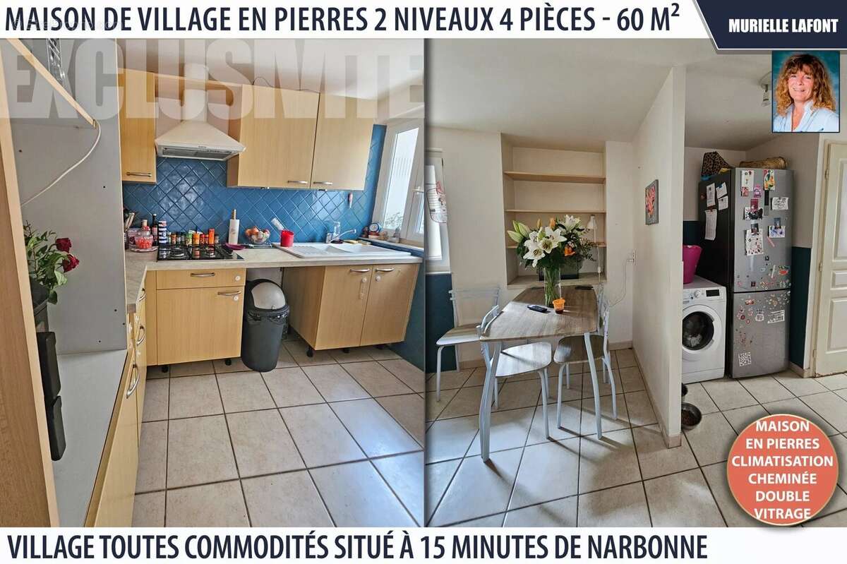 Maison de village 60 m² en bon état général - photo 3