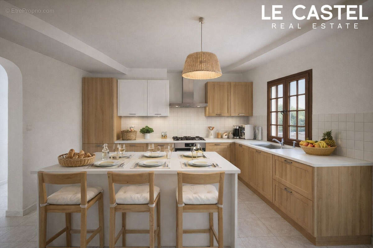 image modifiée par l'IA - Maison à LA CIOTAT