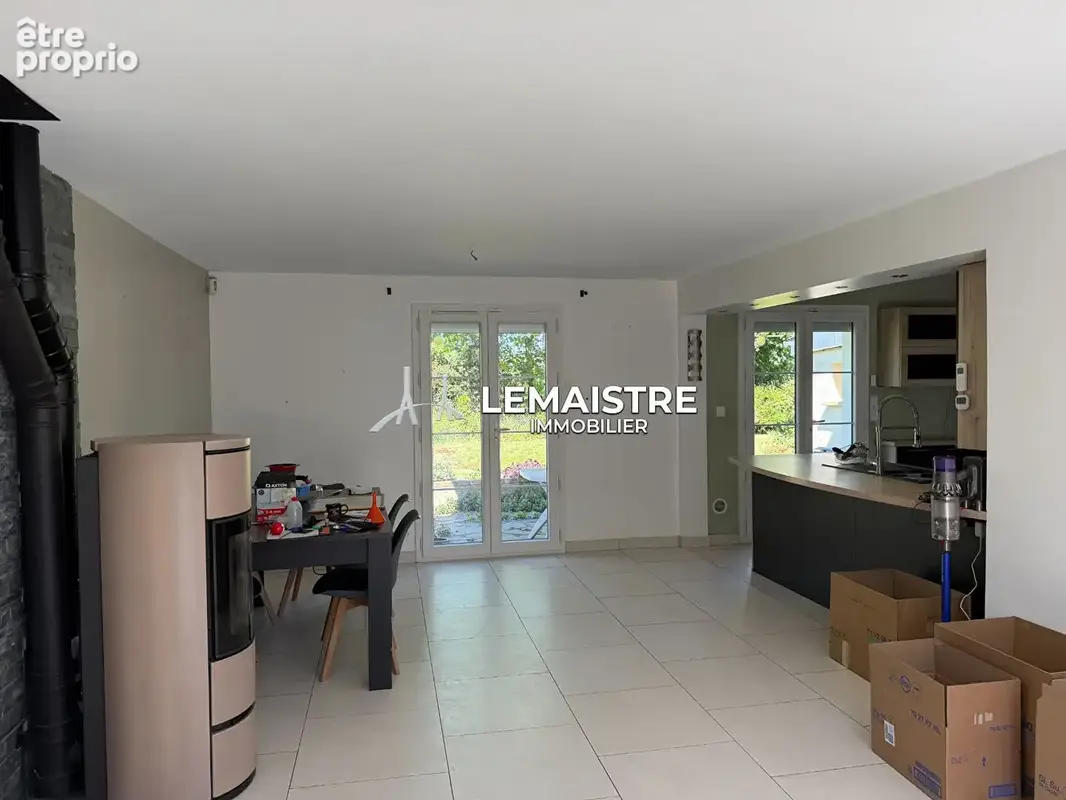 Maison à vendre - Secteur Criquetot-l'Esneval / Étretat - 134 m² - 5 CHAMBRES - Vie de plain-pied - Jardin - photo 3