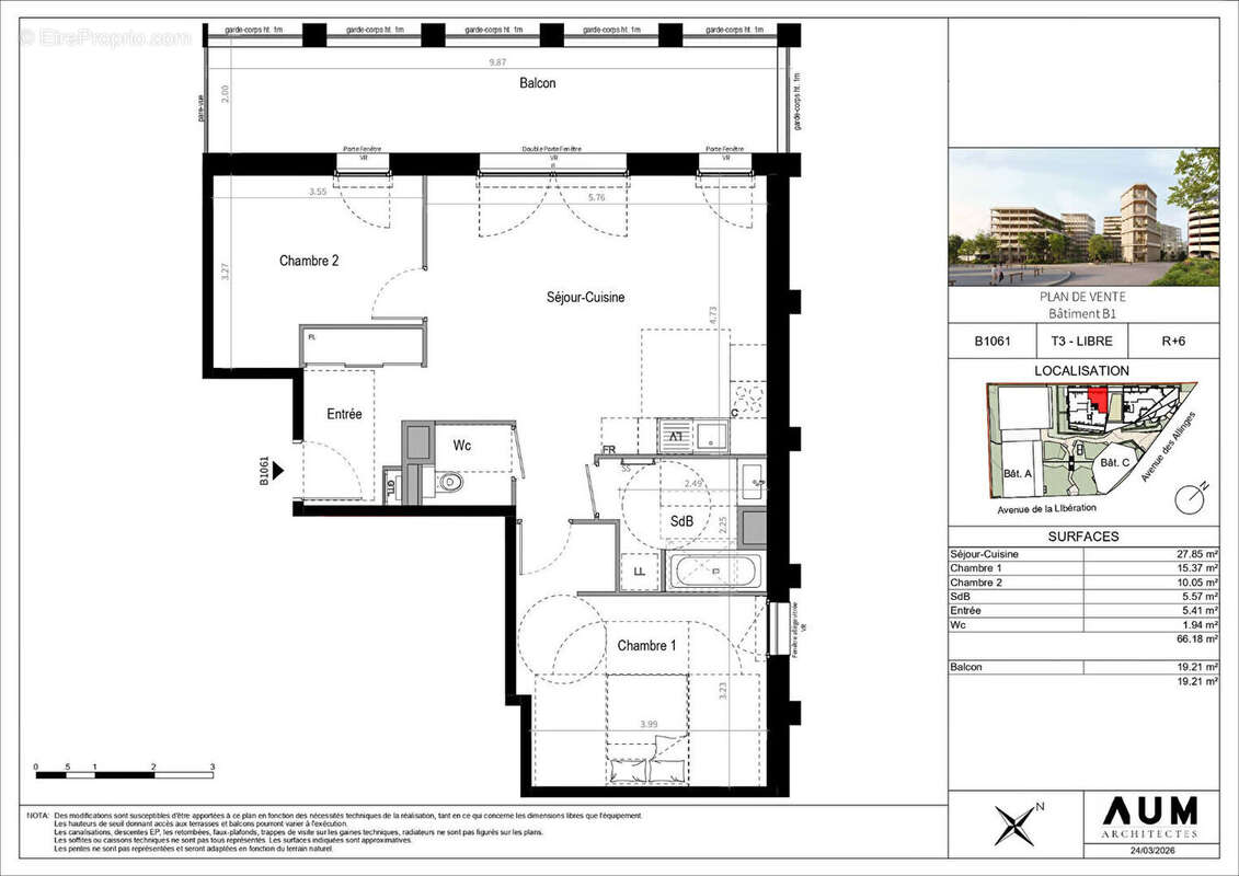 Appartement à THONON-LES-BAINS