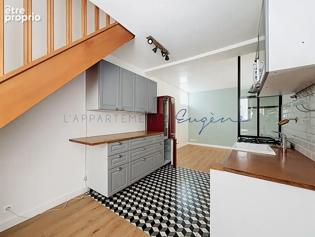 Paris 19ᵉ   maison de ville sur cour avec terrasse   61,20 m2 au so - photo 5