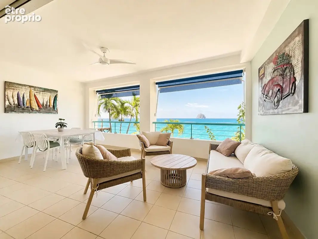 Appartement F2 avec vue mer panoramique sur le Diamant - photo 2