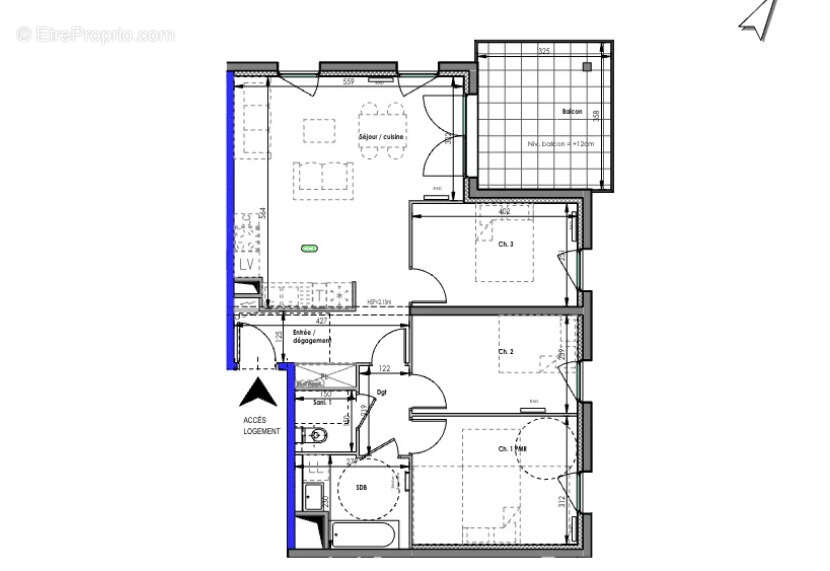 Appartement à CLERMONT-FERRAND