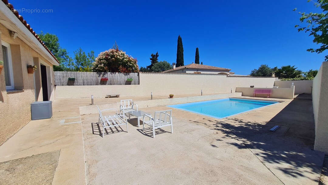 jolievilla de 129m² avec piscine/dépendance sur 1606m² de terrain - photo 6
