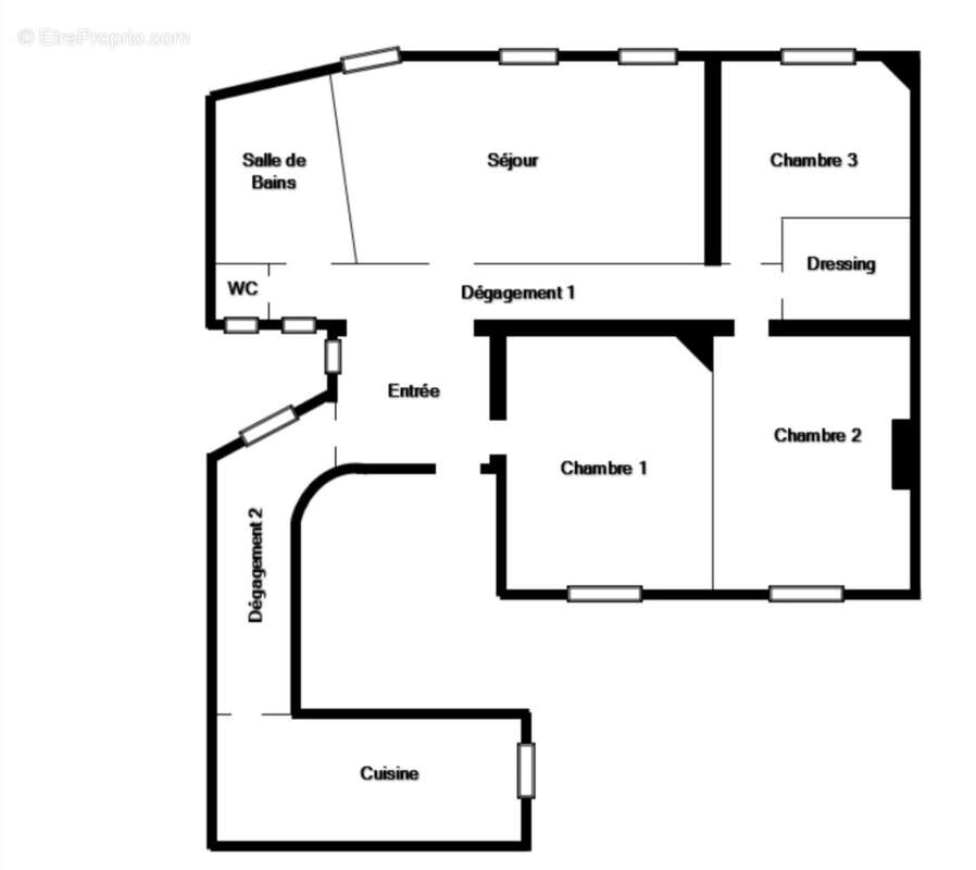 Appartement à PARIS-16E