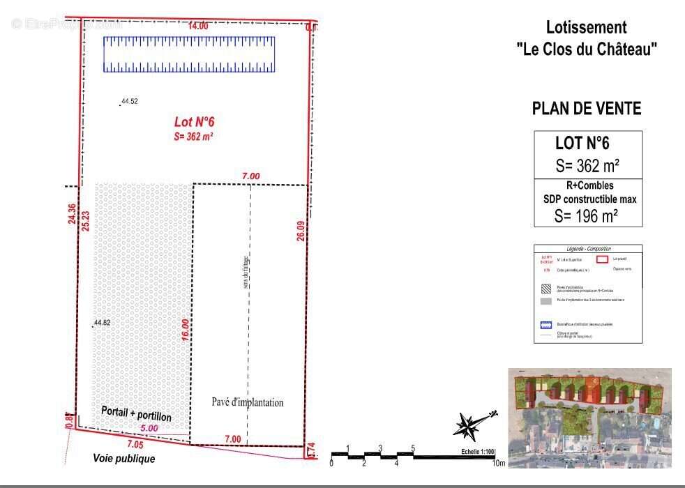 Terrain à LESCHES
