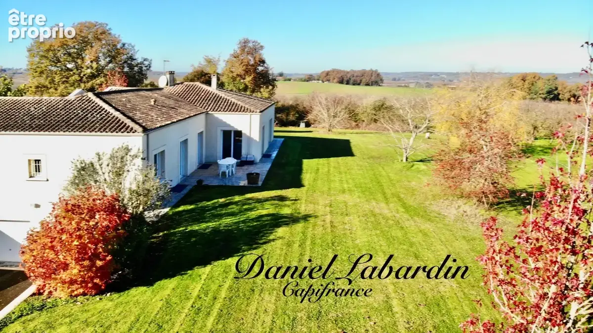 Maison de 188m2 avec vue panoramique - 4 chambres - garage - sous-sol à SAINT PIERRE SUR DROPT - photo 21