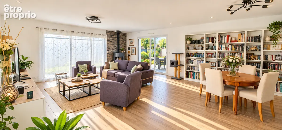 Saint-georges-de-montaigu ? plain-pied contemporain, 132 m² et tout à pied ! - photo 3