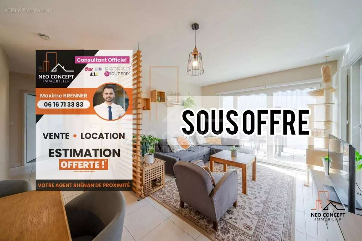 Appartement à NIEDERHAUSBERGEN