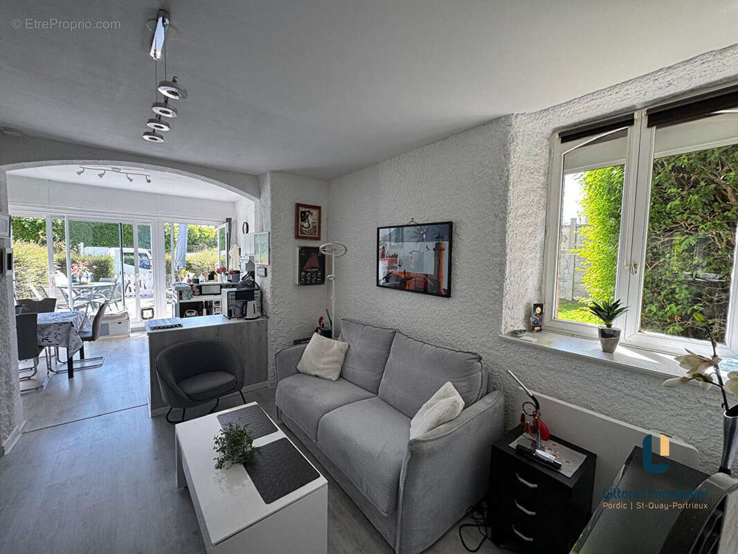 Très rare T1 bis proche mer avec terrasse - St Quay Px - photo 3