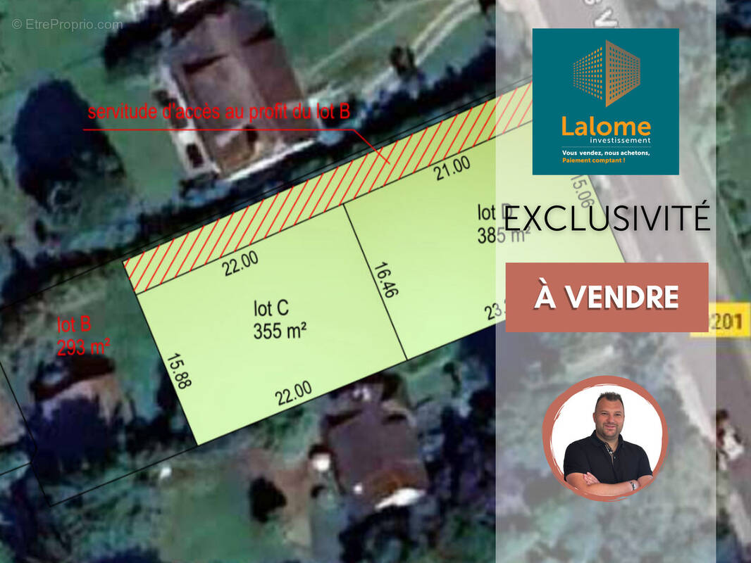 Terrain à BONNIERES-SUR-SEINE