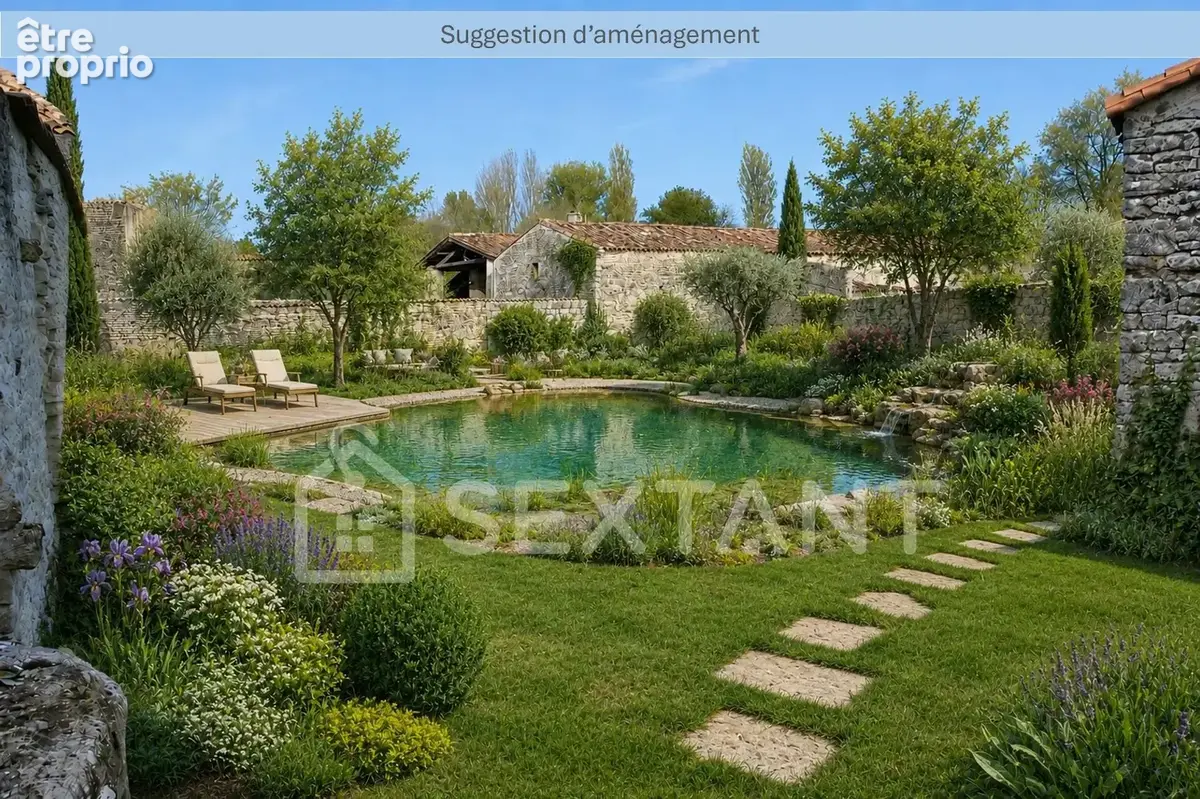 Charentaise de caractère  276 m² habitables  4 chambres  dépendances - photo 21