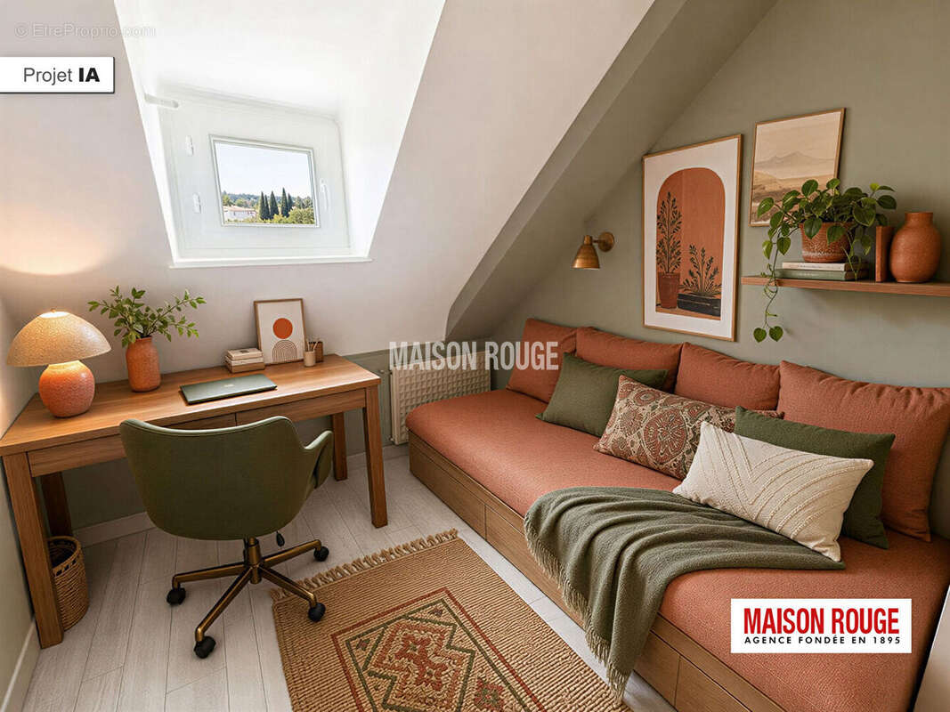 Maison de bourg en pierre à moderniser avec 5 chambres, jardin arboré et garage au coeur de Plourhan - photo 21
