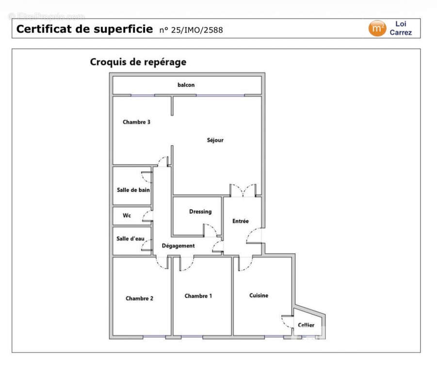 Appartement à VERSAILLES