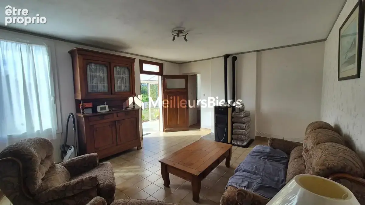 Maison de campagne 80m², trois chambres sur un terrain de 432m² - photo 3