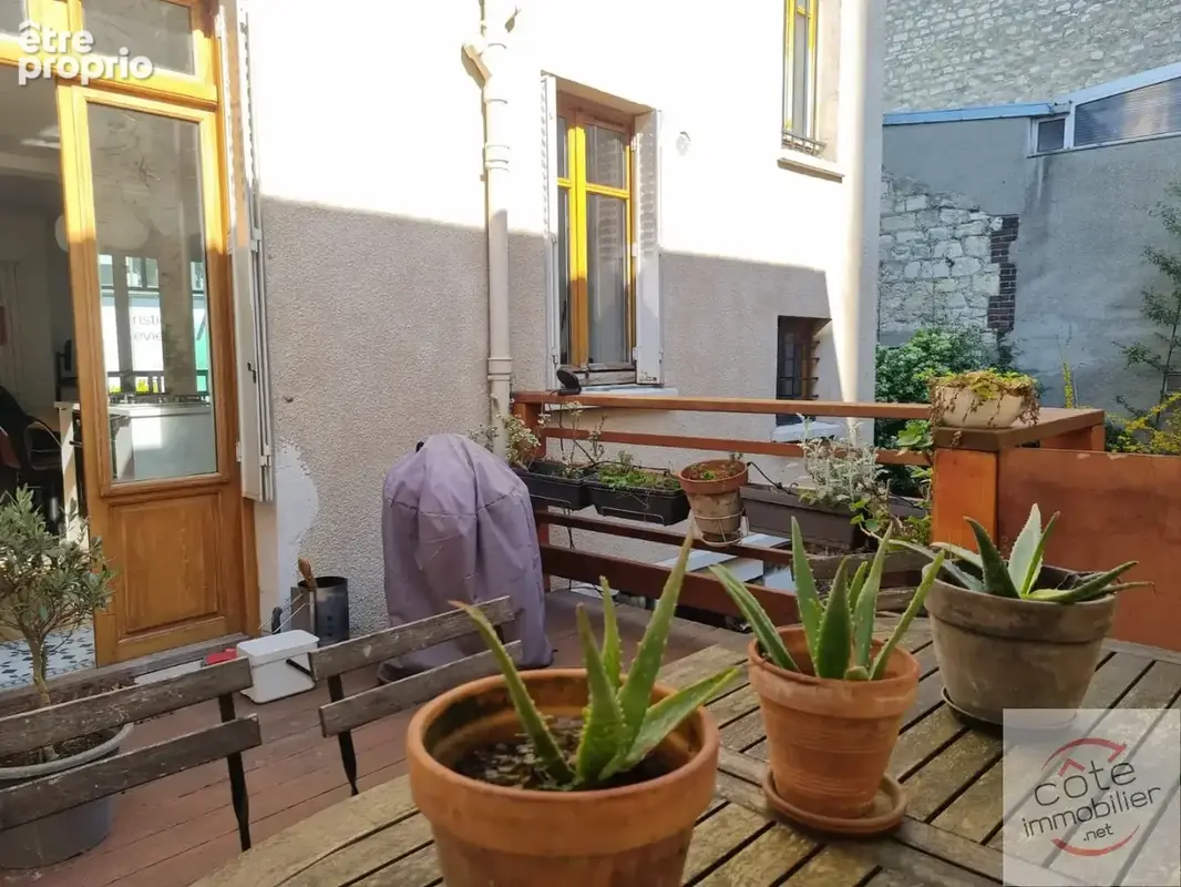 Bagneux  a 3 klm de paris a vendre maison de ville meuliere 5 pieces principal sur terrain 150m² - photo 5