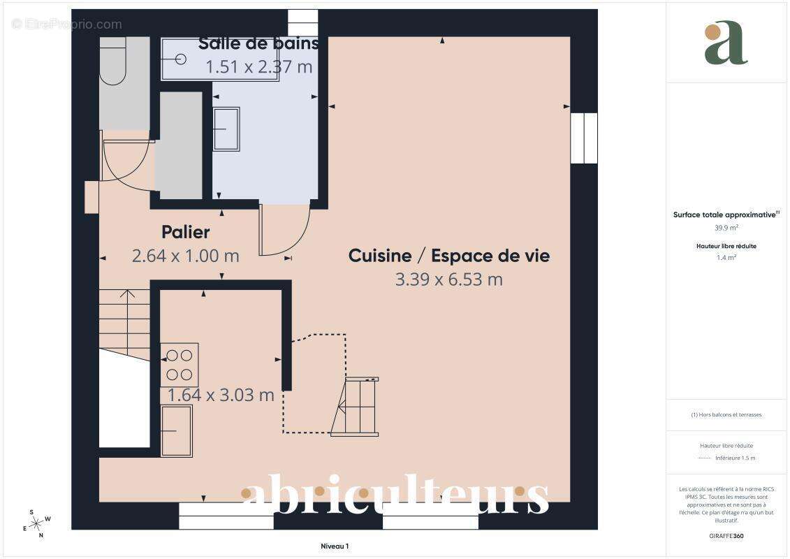 Appartement à LE BOUSCAT
