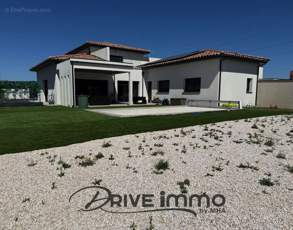 Drive immo narbonne villa 140m2 jardin grand garage piscine - photo 11