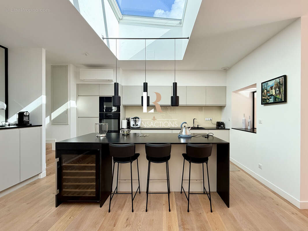 La genette / Bordure de parcs - Maison contemporaine avec chambre en rdc, garage et jardin - photo 12