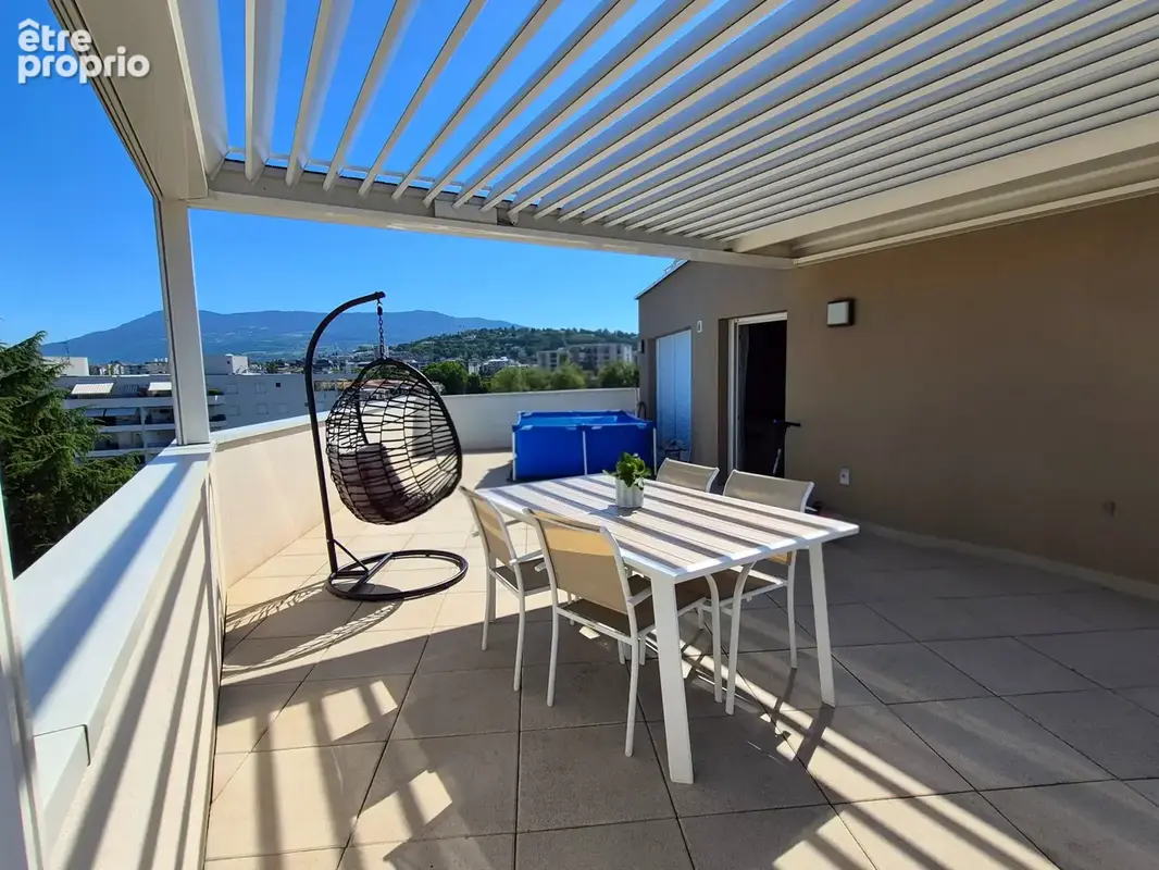 Attique T4 d'exception   Vue panoramique montagnes 92 m2 terrasse de 80 m2 - photo 10