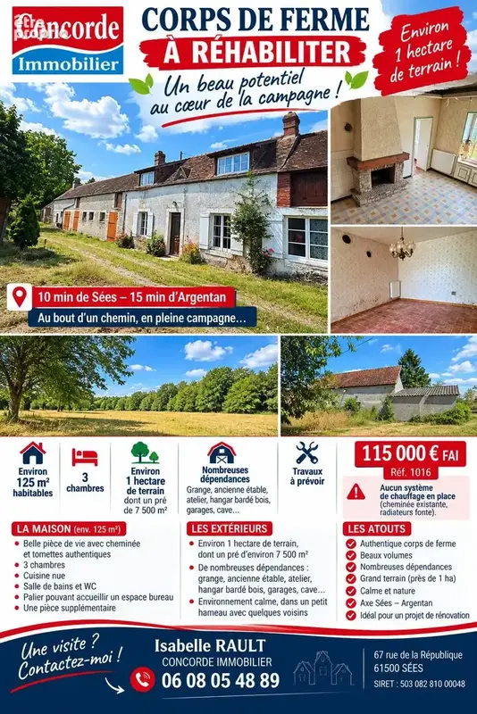 Photo Maison à Belfonds au prix de 115 000€