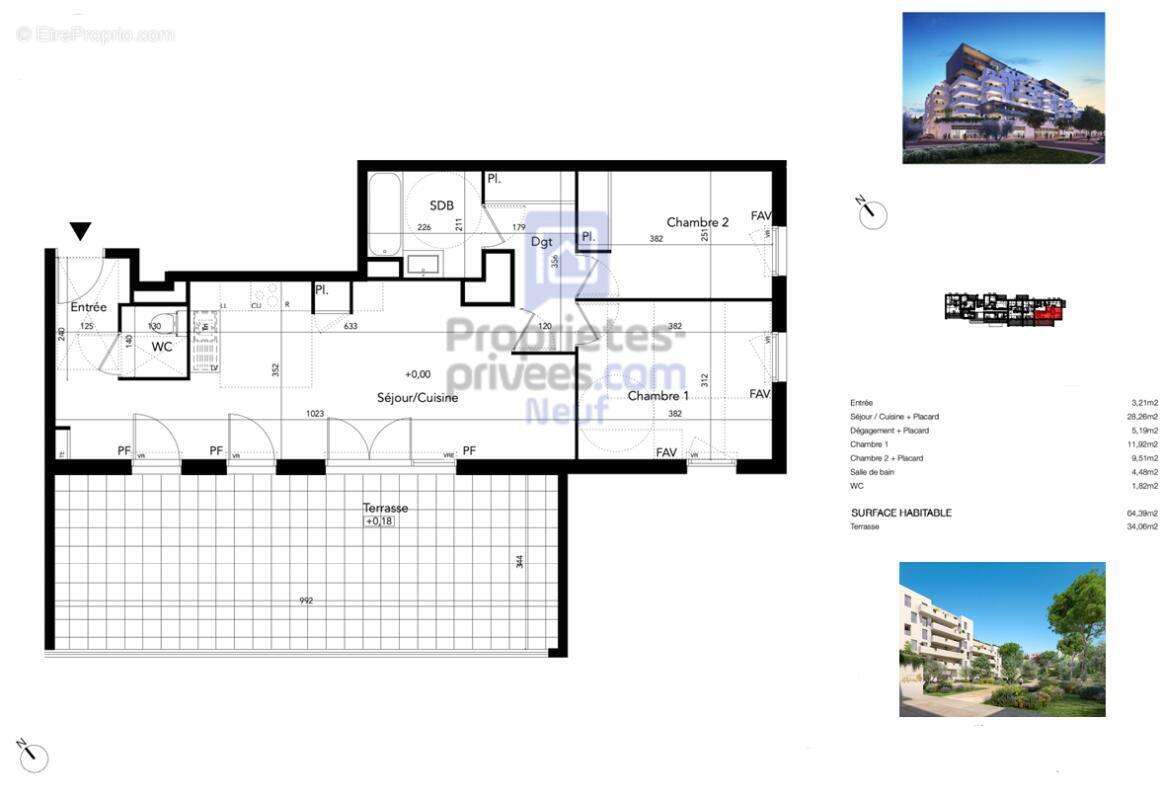 Appartement à BEZIERS