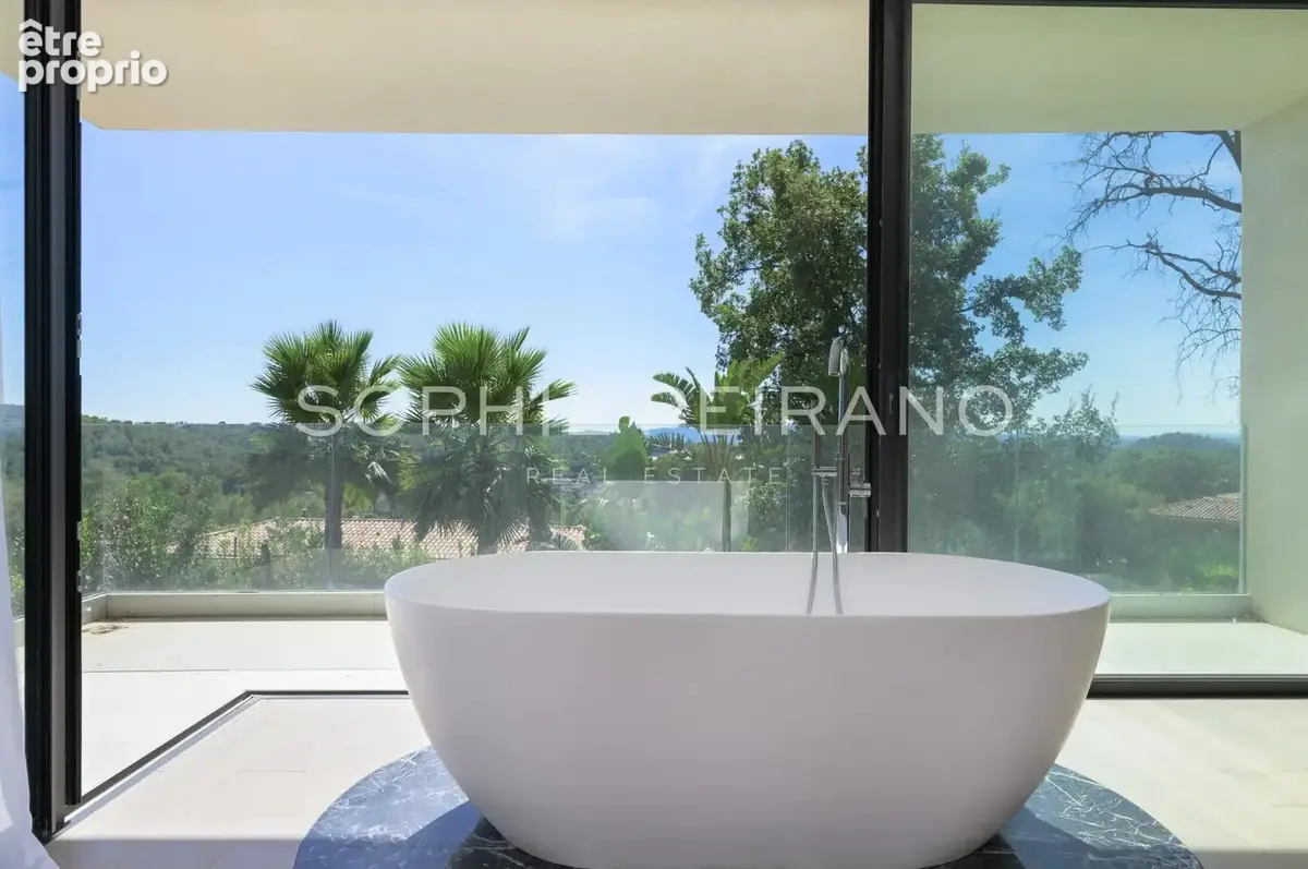 Opio - villa contemporaine avec piscine - photo 8