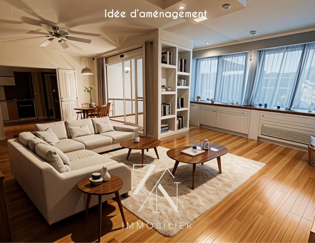 Appartement Dernier niveau 4 pièces de 124 M2 - photo 3