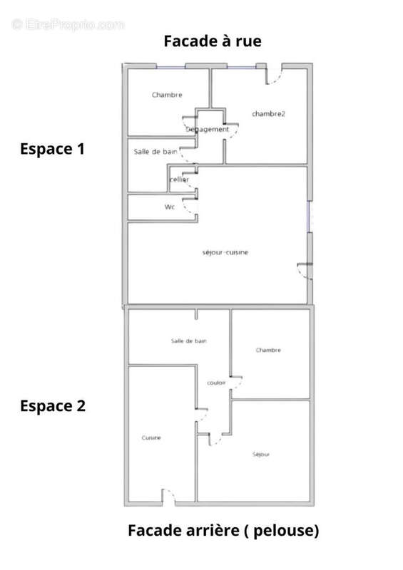 Appartement à CAUDRY
