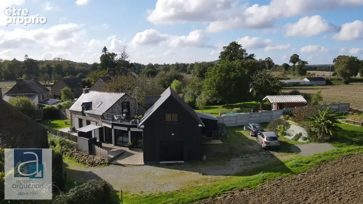Bord de Rance :   Maison de Charme et contemporaine, lumineuse, 3 grandes chambres et un bureau  avec terrasse/solarium - photo 2