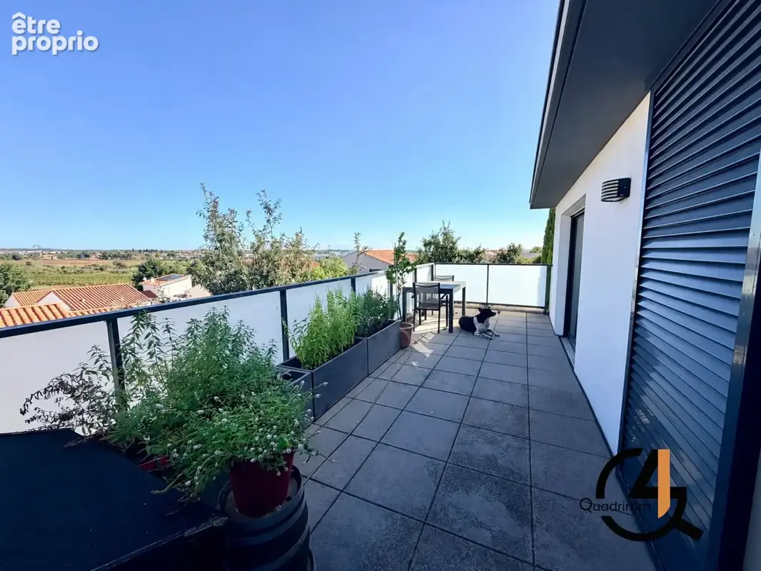 T2 récent (2015) au calme avec terrasse XXL de 20 m2 et double garage à Saint-Aunès - photo 2