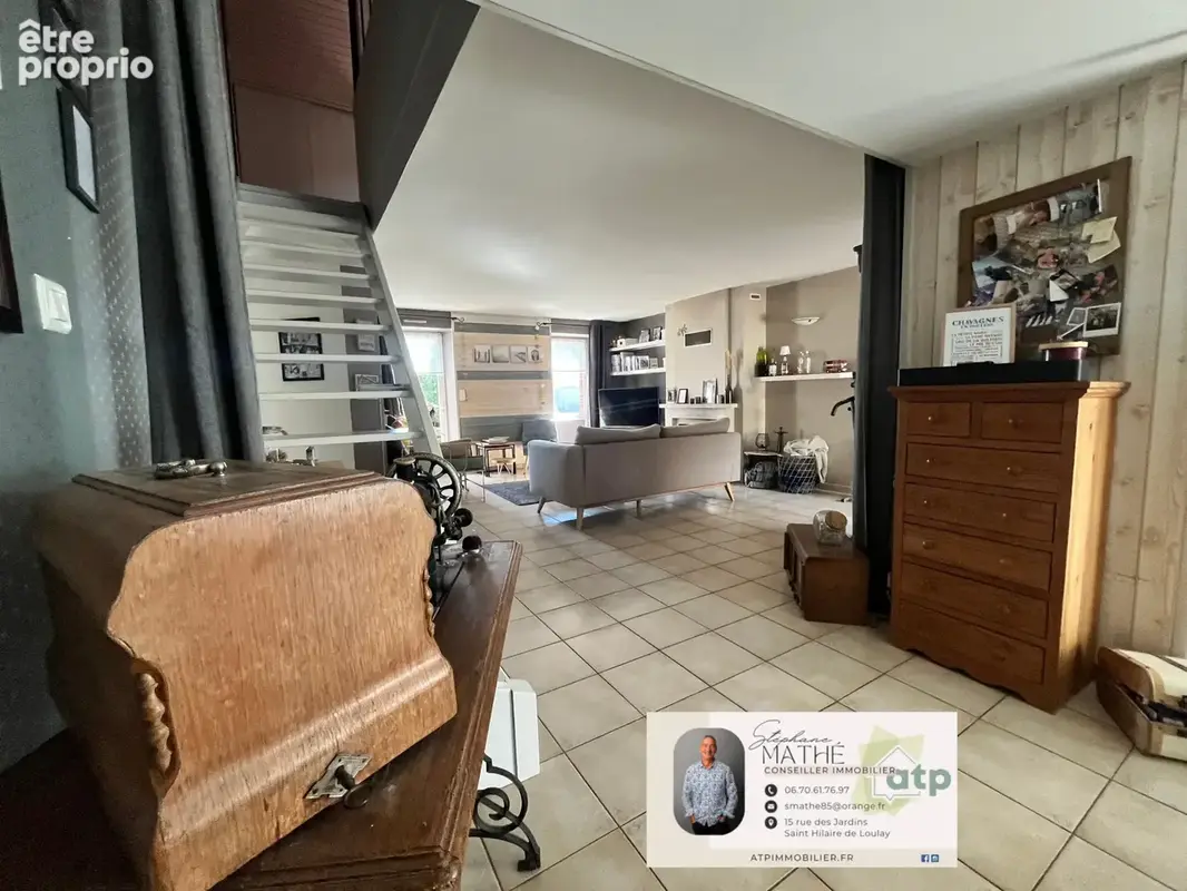Maison 5 chambres / grande pièce de vie / garage + jardin de 1420 m2 - photo 5
