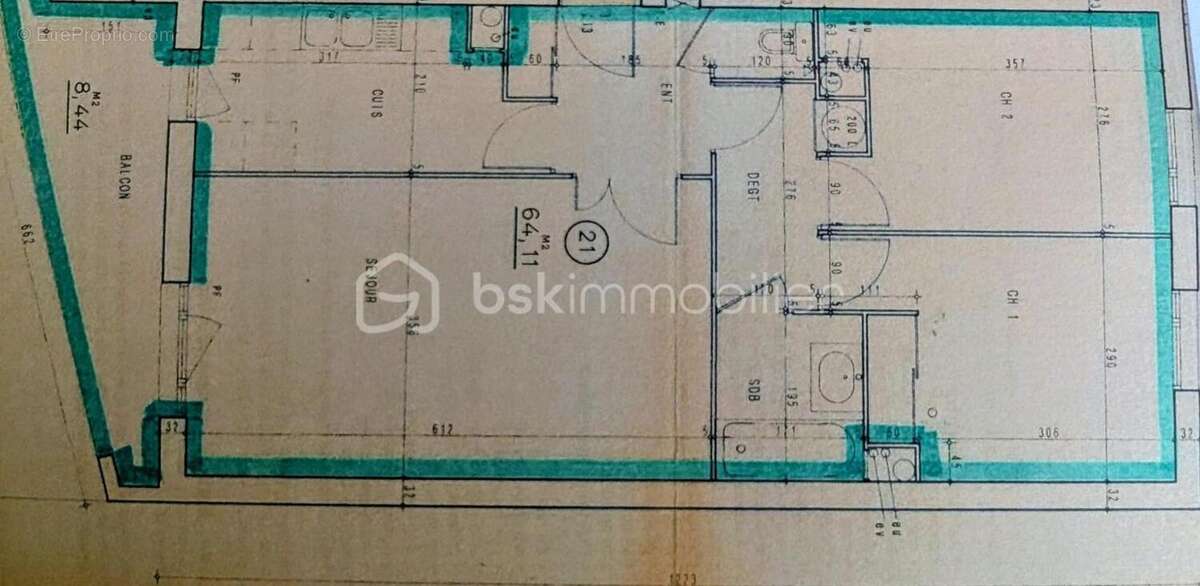 Appartement à JUVISY-SUR-ORGE