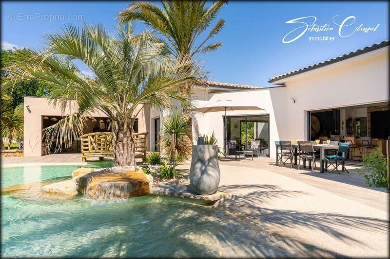 Villa d’exception avec lagon privé et pool house – Un air de Bali à 15 min de Pézenas - photo 16