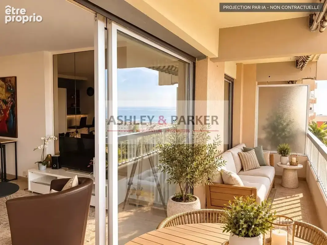 Ciel de Fabron – Nice Ouest – 2 pièces de 50 m² avec vue mer imprenable - photo 11