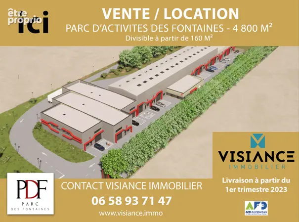 (26) Aéroport Valence Chabeuil - Entrepôt projet neuf 634 m² - photo 4