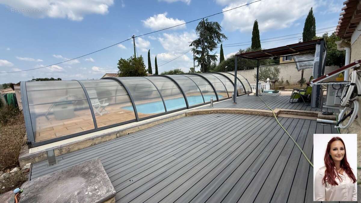 Villa plein pied grand terrain plat piscine chauffée - Brignoles quartier du Pin - photo 10
