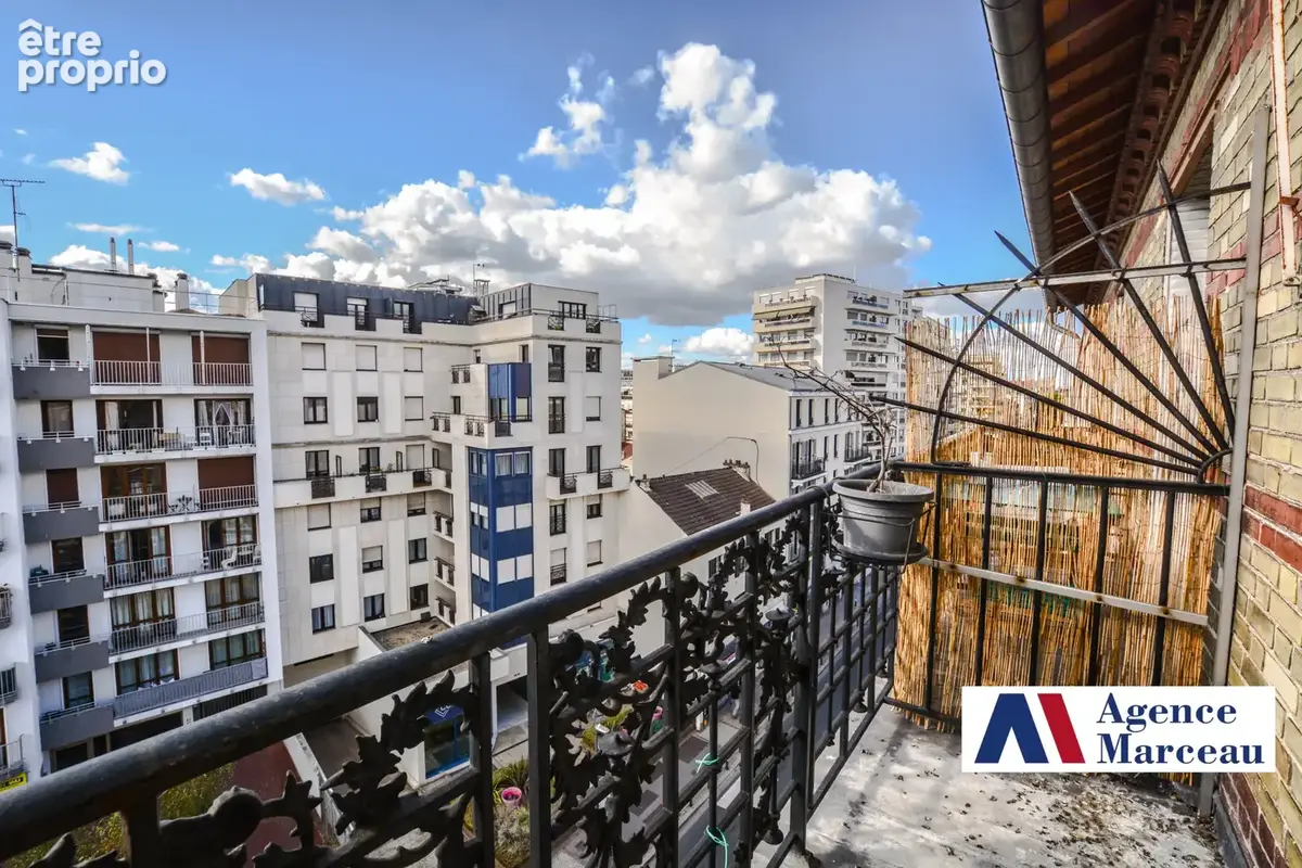 3 pièces de 45m2 avec balcon au dernier étage à Courbevoie Marceau - photo 4
