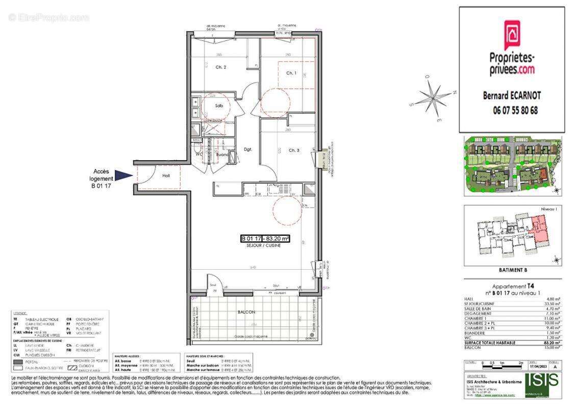 Appartement à CLAIX