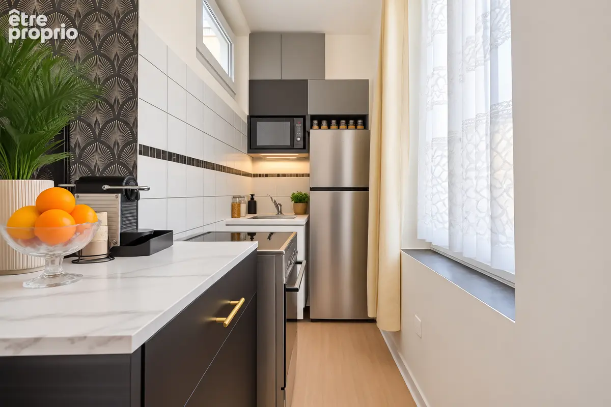 Studio 21,67 m² au calme sur cour . NATION Paris 12e - photo 4