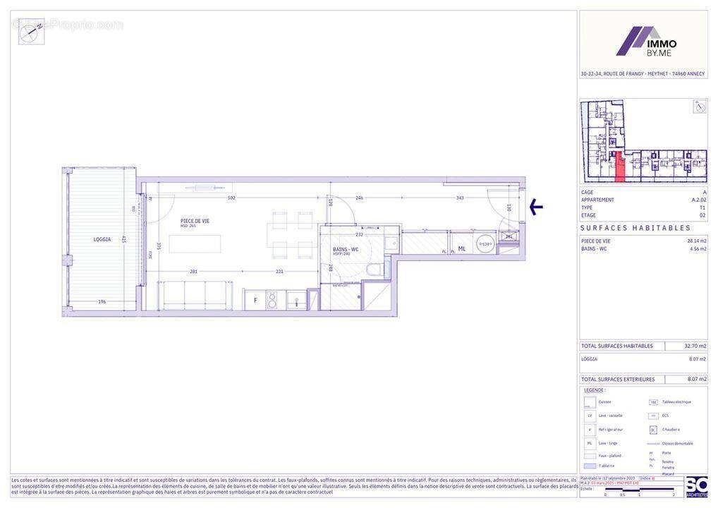 Appartement à MEYTHET