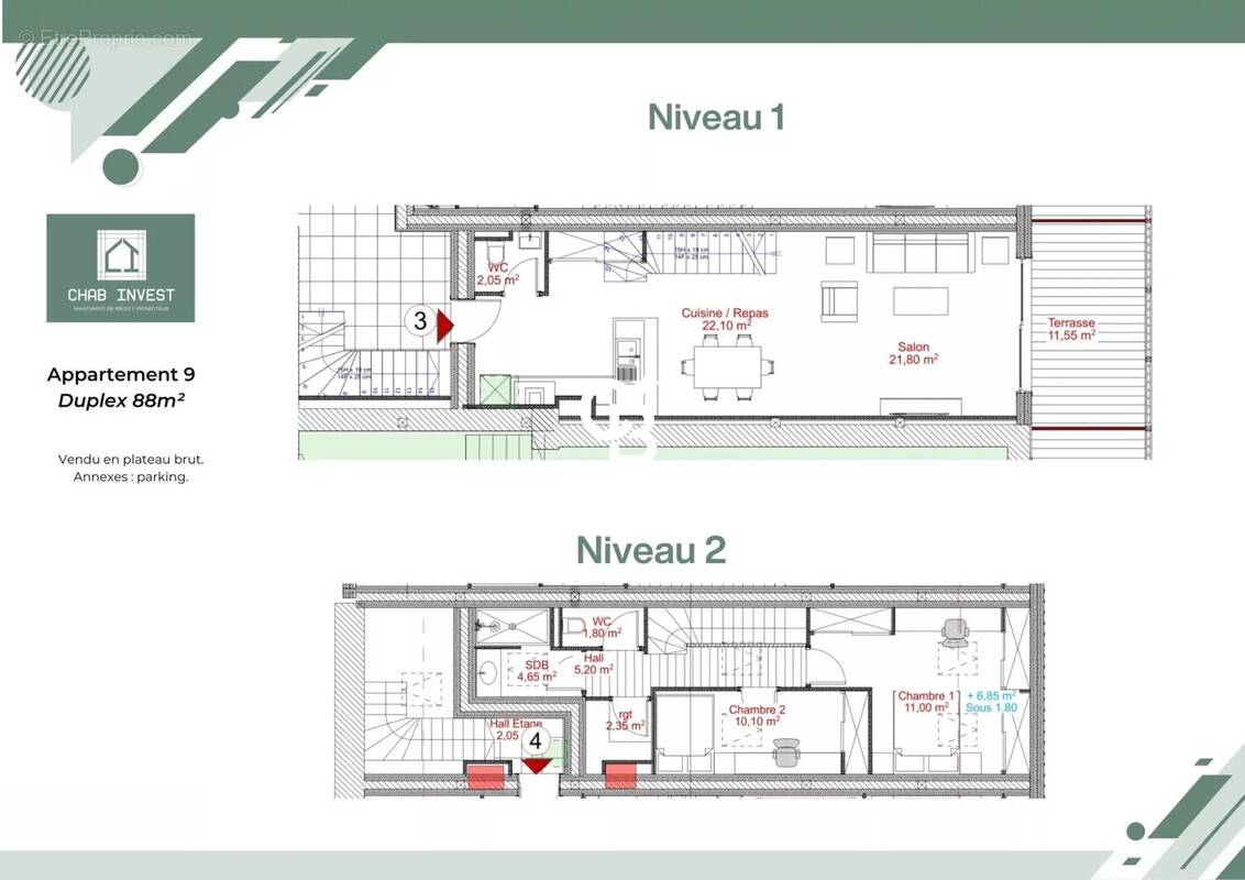 Appartement à MAGLAND